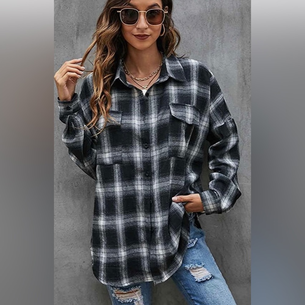 Plaid Button Down Shirt